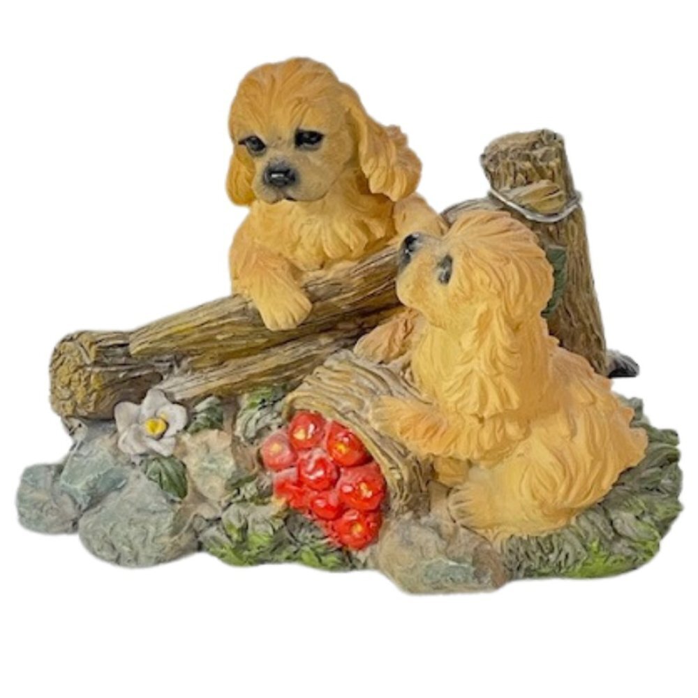 Cocker Spaniel puppy/dog resin figurine.